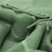 Check Brighton New Zealand Wool Throw Rug